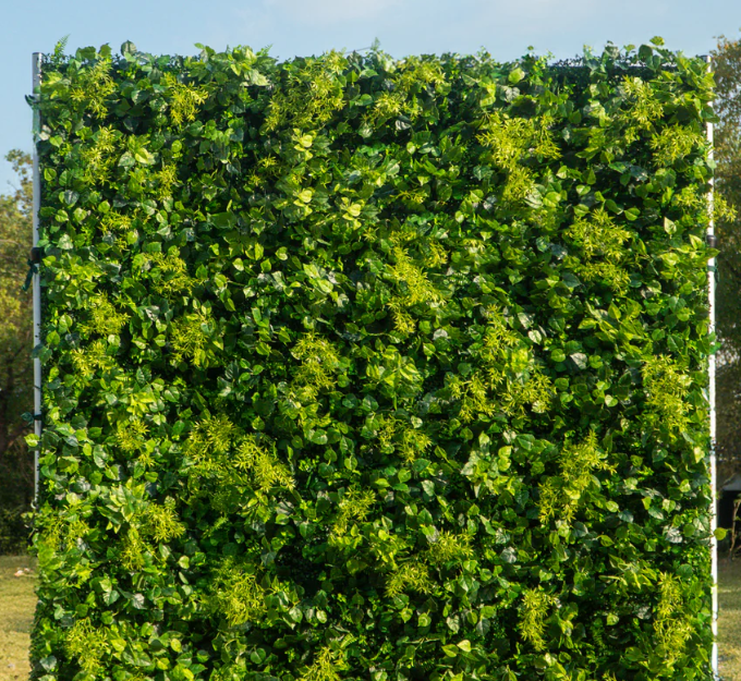 3D Green Grass Wall